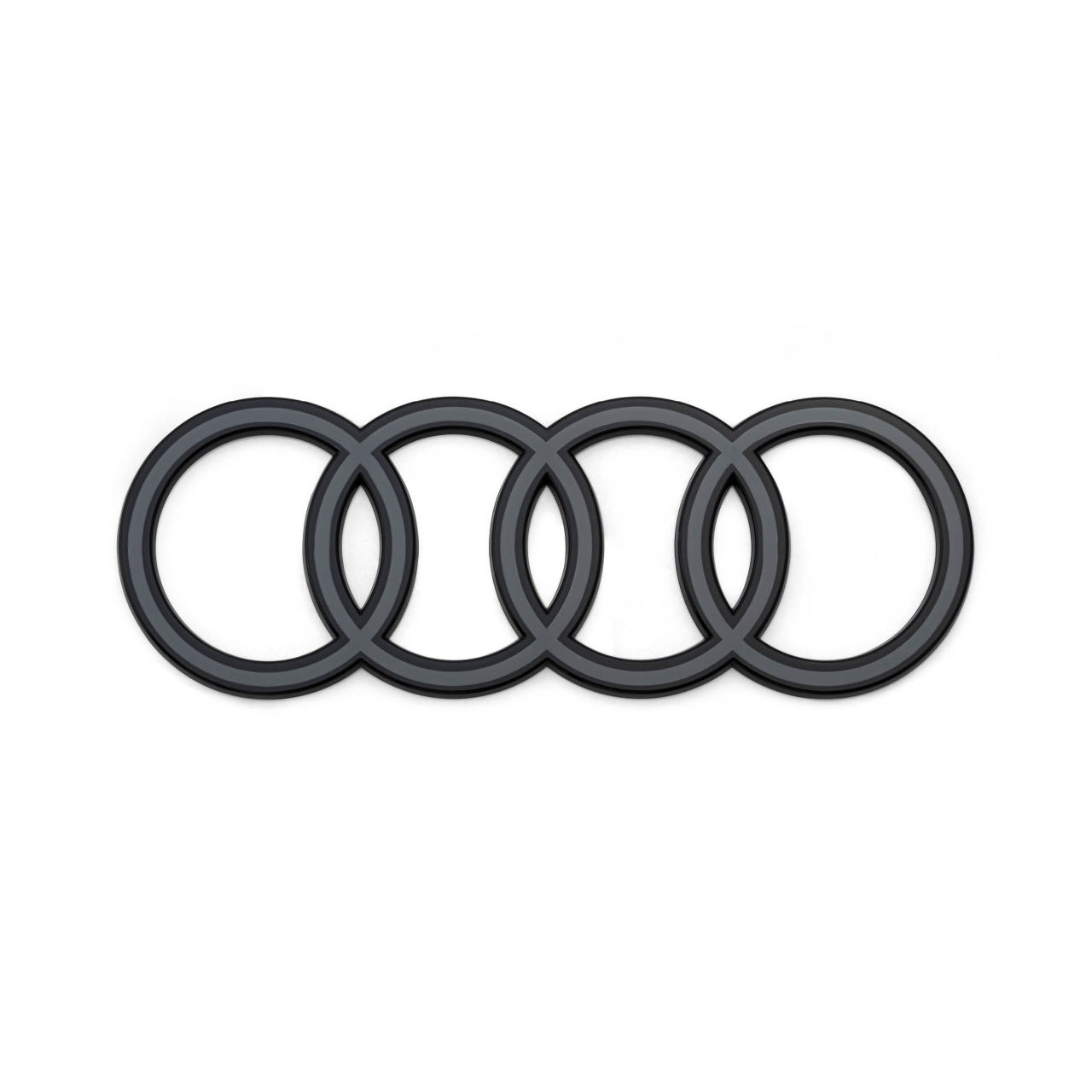 Pierścienie Audi ciemne