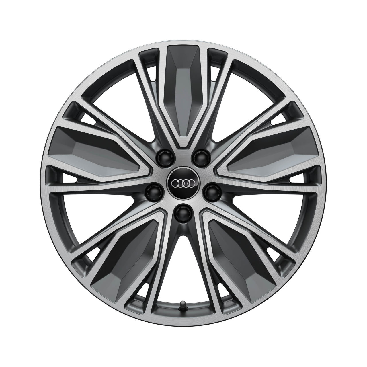 Obręcz, wzór V z 5 podwójnymi szprychami