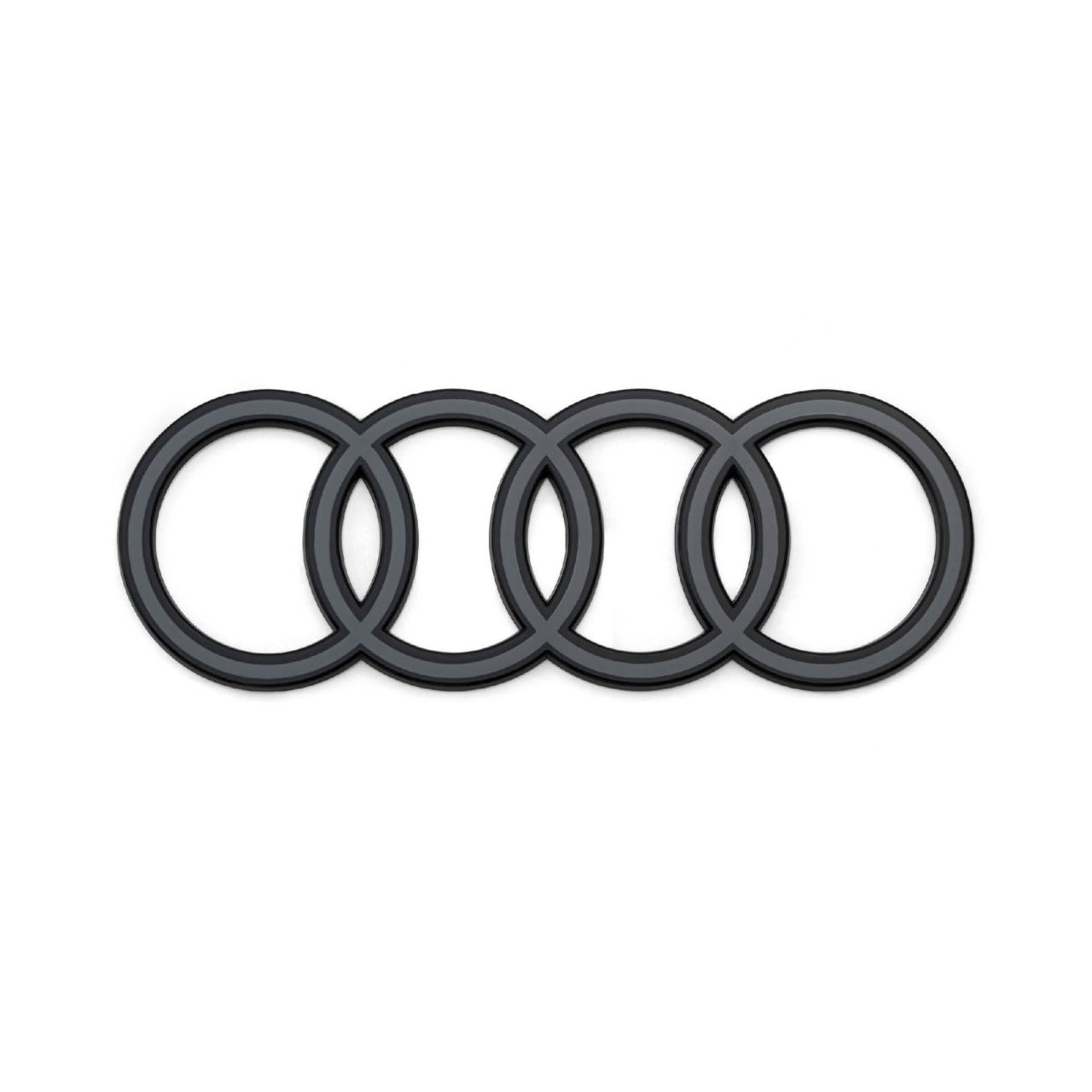 Pierścienie Audi ciemne